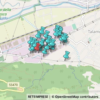 Mappa Via Valle D'aosta, 23018 Talamona SO, Italia (0.25517)