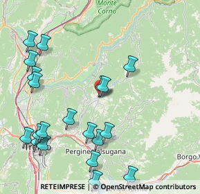 Mappa Viale della Serraia, 38042 Baselga di Piné TN, Italia (9.92)