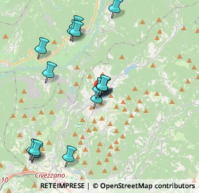 Mappa Viale della Serraia, 38042 Baselga di Piné TN, Italia (3.97667)