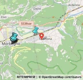 Mappa Via XX Settembre, 23018 Talamona SO, Italia (2.54364)