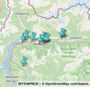 Mappa Via XX Settembre, 23018 Talamona SO, Italia (8.33636)