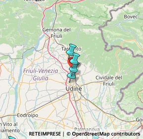 Mappa Via Nazionale, 33010 Reana del Rojale UD, Italia (33.352)