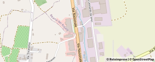 Mappa Reana del Rojale