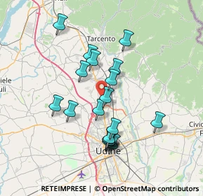 Mappa Via Nazionale, 33010 Reana del Rojale UD, Italia (6.42211)