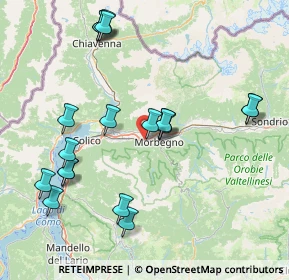 Mappa Via Stazione, 23013 Cosio Valtellino SO, Italia (16.93)