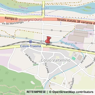 Mappa Via statale 69, 23013 Cosio Valtellino, Sondrio (Lombardia)