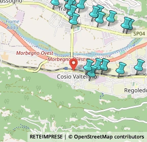 Mappa Via Stazione, 23013 Cosio Valtellino SO, Italia (1.2475)