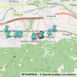 Mappa Via degli Artigiani, 23010 Rogolo SO, Italia (0.76)