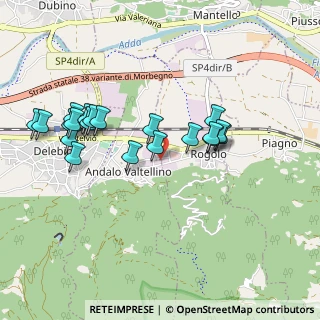 Mappa Via degli Artigiani, 23010 Rogolo SO, Italia (0.9145)