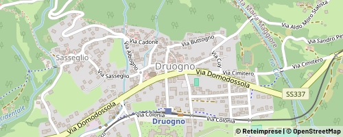 Mappa Druogno