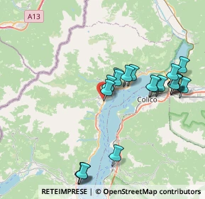 Mappa Via Giuseppe Rubini, 22014 Dongo CO, Italia (7.9715)