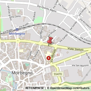 Mappa Viale Stelvio, 130, 23017 Morbegno, Sondrio (Lombardia)