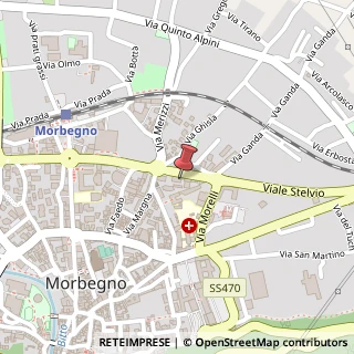 Mappa Viale Stelvio, 120, 23017 Morbegno, Sondrio (Lombardia)