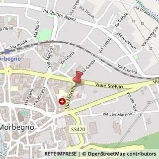 Mappa Via E. Morelli, 44, 23017 Morbegno, Sondrio (Lombardia)