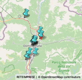 Mappa Via Casa Leone, 28855 Masera VB, Italia (5.38313)