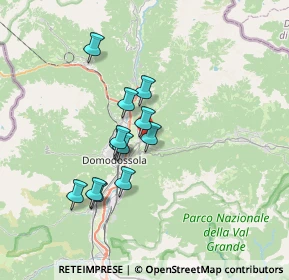 Mappa Via Casa Leone, 28855 Masera VB, Italia (5.5125)