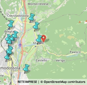 Mappa Via Casa Leone, 28855 Masera VB, Italia (2.7025)