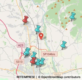 Mappa Via Carbonaria, 33010 Reana del Rojale UD, Italia (4.52727)