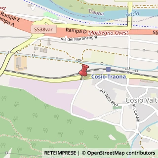 Mappa Via Roncaiola, 2, 23013 Cosio Valtellino, Sondrio (Lombardia)