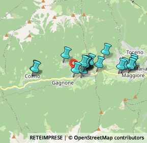 Mappa Via degli Orti, 28853 Druogno VB, Italia (1.453)