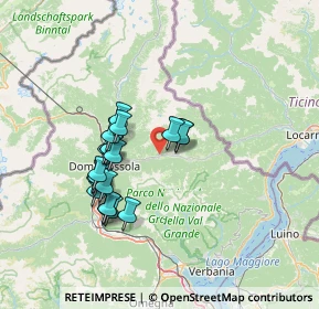 Mappa Via degli Orti, 28853 Druogno VB, Italia (11.9085)
