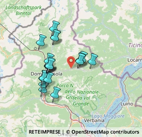 Mappa Via degli Orti, 28853 Druogno VB, Italia (11.641)