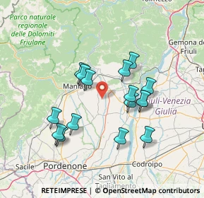 Mappa Via Sant'Antonio, 33090 Arba PN, Italia (12.60688)