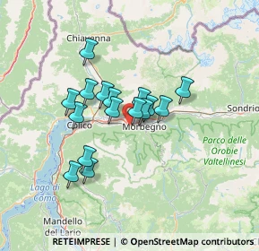 Mappa Via Roncaiola, 23013 Cosio Valtellino SO, Italia (10.00063)