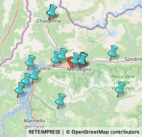 Mappa Via Roncaiola, 23013 Cosio Valtellino SO, Italia (14.31267)