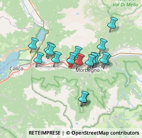 Mappa Via Roncaiola, 23013 Cosio Valtellino SO, Italia (5.66235)