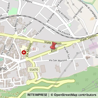 Mappa Via Damiani, 44, 23017 Morbegno, Sondrio (Lombardia)