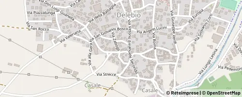 Mappa Delebio