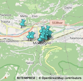 Mappa Via Martello, 23017 Morbegno SO, Italia (0.594)