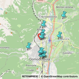 Mappa Via Giuseppe Garibaldi, 28865 Crevoladossola VB, Italia (1.55083)