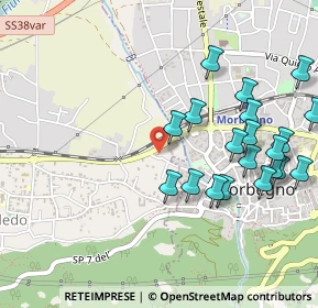 Mappa Via Ruscaine, 23013 Cosio Valtellino SO, Italia (0.556)