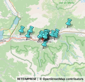 Mappa Via Ruscaine, 23013 Cosio Valtellino SO, Italia (2.7625)