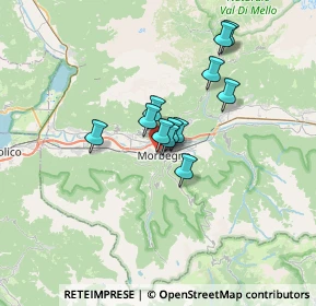 Mappa Via Ruscaine, 23013 Cosio Valtellino SO, Italia (4.58083)