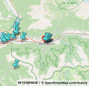 Mappa Via Ruscaine, 23013 Cosio Valtellino SO, Italia (7.37467)