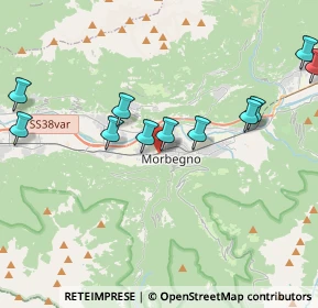 Mappa Via Ruscaine, 23013 Cosio Valtellino SO, Italia (4.61333)