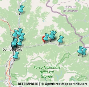 Mappa Via della Stazione, 28853 Druogno VB, Italia (8.475)