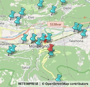 Mappa Via Don Guanella, 23017 Morbegno SO, Italia (2.236)