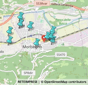 Mappa Via Don Guanella, 23017 Morbegno SO, Italia (0.85818)