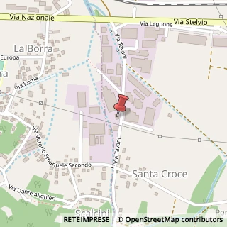 Mappa Via Tavani, 2H, 23014 Delebio, Sondrio (Lombardia)