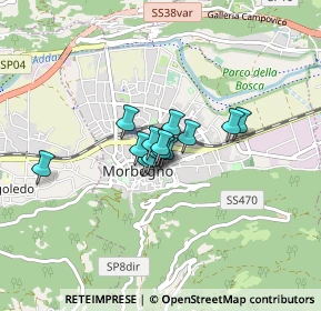 Mappa Via Pietro Paolo Parravicini, 23017 Morbegno SO, Italia (0.42)