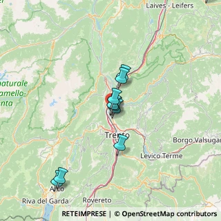 Mappa Via Di Vittorio Giuseppe, 38015 Trento TN, Italia (19.33154)