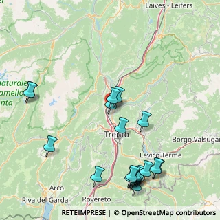 Mappa Via Di Vittorio Giuseppe, 38015 Trento TN, Italia (20.171)