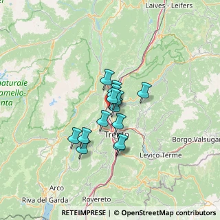 Mappa Via Di Vittorio Giuseppe, 38015 Trento TN, Italia (8.39429)