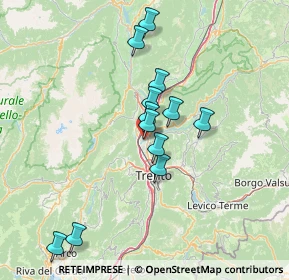 Mappa Via Luigi Negrelli, 38121 Lavis TN, Italia (12.26583)