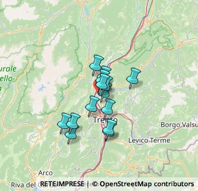 Mappa Via Luigi Negrelli, 38121 Lavis TN, Italia (8.39429)