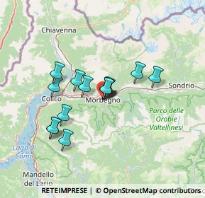 Mappa Via Maurizio Quadrio, 23017 Morbegno SO, Italia (10.48643)